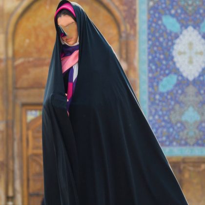 چادر مشکی کرپ کره ای